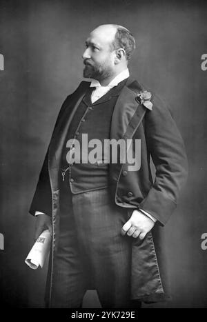 Augustus Harris, Sir Augustus Henry Glossop Harris (1852 – 1896) attore britannico Foto Stock