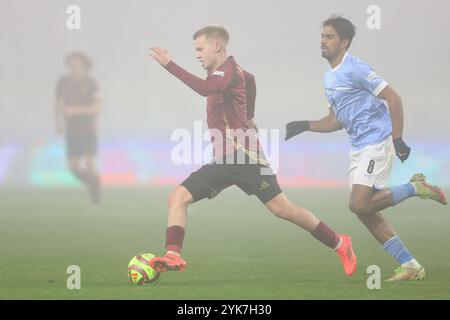 Budapest, Ungheria. 17 novembre 2024. Durante la fase della UEFA Nations League, il giorno 6, partita tra Israele e Belgio alla Bozsnik Arena di Budapest, Ungheria, il 17 novembre 2024. Foto: Matija Habljak/PIXSELL credito: Pixsell/Alamy Live News Foto Stock