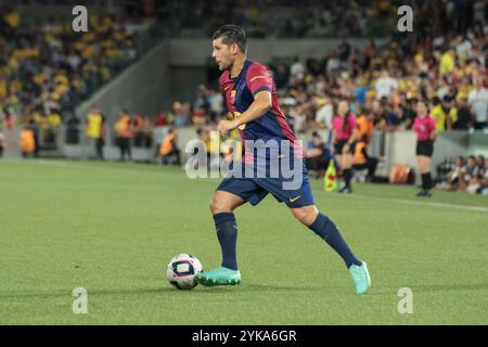 Curitiba, Brasile. 17 novembre 2024. PR - CURITIBA - 11/17/2024 - CHARITY FRIENDLY, BARCELONA LEGENDS x PELE LEGENDS - Nolito giocatore di Barcelona Legends durante una partita di beneficenza allo stadio Arena da Baixada foto: Robson Mafra/AGIF (foto di Robson Mafra/AGIF/Sipa USA) credito: SIPA USA/Alamy Live News Foto Stock