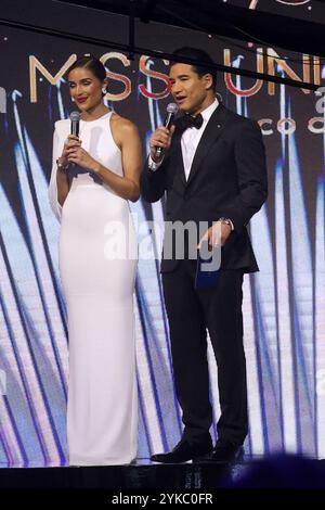 Città del Messico, Messico. 16 novembre 2024. L'attore Mario Lopez durante la 73a edizione di Miss Universe Pageant Competition alla Mexico City Arena il 16 novembre 2024 a città del Messico, Messico. (Foto di Yamak Perea/ credito: Eyepix Group/Alamy Live News Foto Stock