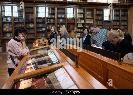 Il British Museum, nella zona di Bloomsbury a Londra, Regno Unito Foto Stock