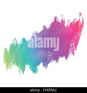 Grunge colorate pennellate di colore sfondo Illustrazione Vettoriale