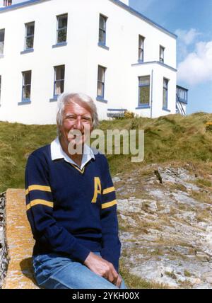 Il compositore britannico RICHARD ADDINSELL circa 1974 ritratti Foto Stock