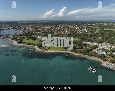 Spiagge vicino a Medulin, Istria, Croazia, Europa Foto Stock