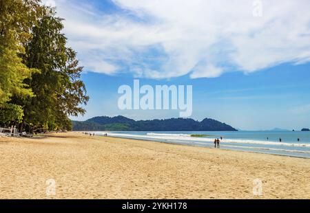 Ko Phayam Thailandia 31. Gennaio 2020 Tropical Paradise Island Koh Phayam AOW Yai Beach vista panoramica a Ranong Thailandia Foto Stock