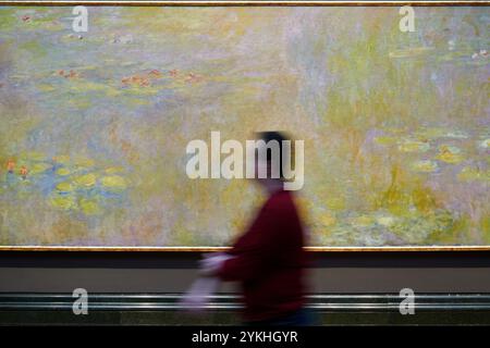 La National Gallery, Londra Claude Monet, Water-Lillies Foto Stock