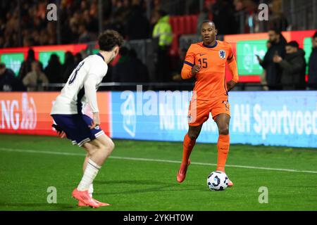 Almere, Paesi Bassi. 18 novembre 2024. ALMERE, 18-11-2024, Yanmar Stadium, stagione 2024/2025, amichevole UEFA European U21 Football 2025. Crediti: Pro Shots/Alamy Live News Foto Stock