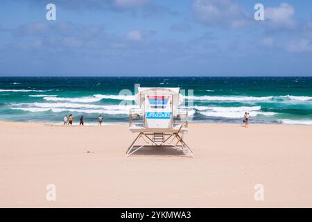 Rifugio bagnino a Bondi Beach a Sydney, nuovo Galles del Sud, Australia. Foto Stock