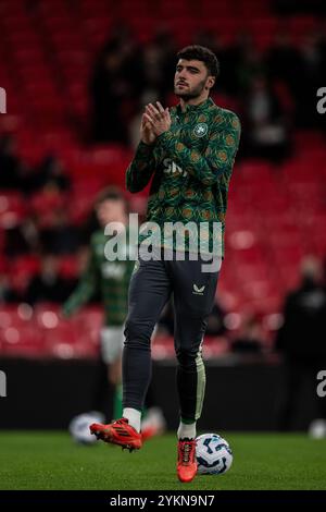 LONDRA, INGHILTERRA - 17 NOVEMBRE: Durante la partita del gruppo B2 della UEFA Nations League 2024/25 di Lega B tra Inghilterra e Irlanda a Wembley Stad Foto Stock