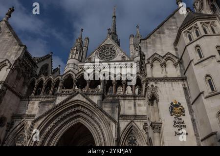 La Corte reale di giustizia di Londra. Foto Stock