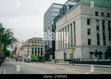 Ottawa, Ontario, Canada, 16 maggio 2024, zona centrale della capitale. Foto di alta qualità Foto Stock