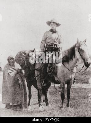 Frank E. Webner, pony Express rider, CA. 1861. USA la prima corsa del Pony Express è iniziata il 3 aprile 1860. Il servizio terminò nell'ottobre 1861, con l'avvento del telegrafo transcontinentale. Foto Stock