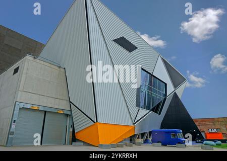 Aviva Arena e Concert Hall nel centro di Manchester, Inghilterra. Foto Stock