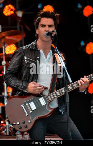 Kelly Jones - Stereophonics, V2013, Hylands Park, Chelmsford, Essex, Regno Unito - 18 agosto 2013 Foto Stock