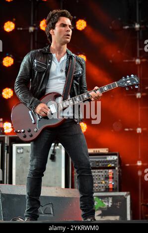 Kelly Jones - Stereophonics, V2013, Hylands Park, Chelmsford, Essex, Regno Unito - 18 agosto 2013 Foto Stock