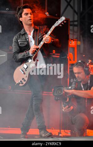 Kelly Jones - Stereophonics, V2013, Hylands Park, Chelmsford, Essex, Regno Unito - 18 agosto 2013 Foto Stock