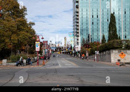 Clifton Hill a Niagara Falls, Ontario, Canada Foto Stock