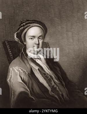 Edward Harley, II conte di Oxford e conte Mortimer, 1689 – 1741, politico e pari inglese dei Tory Foto Stock