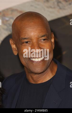 Los Angeles, Stati Uniti. 18 novembre 2024. Denzel Washington alla "Gladiator II" Los Angeles Premiere tenutasi al TCL Chinese Theatre, Los Angeles, CA, 18 novembre 2024. Foto: Joseph Martinez/PictureLux credito: PictureLux/The Hollywood Archive/Alamy Live News Foto Stock