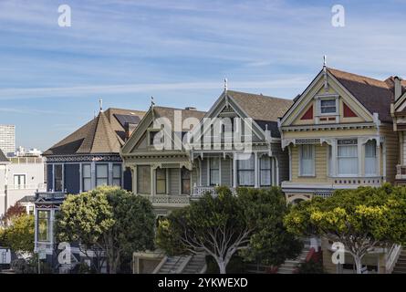 Un quadro delle signore dipinte di San Francisco Foto Stock