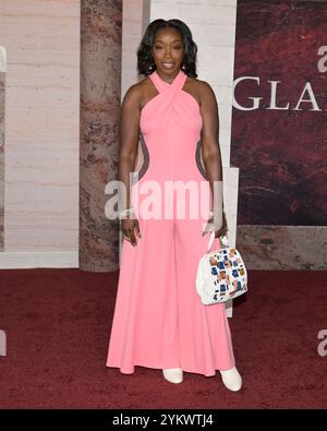 18 novembre 2024, Hollywood, California, USA: Estelle partecipa alla prima di Los Angeles di ''Gladiator II' (immagine di credito: © Billy Bennight/ZUMA Press Wire) SOLO PER USO EDITORIALE! Non per USO commerciale! Foto Stock
