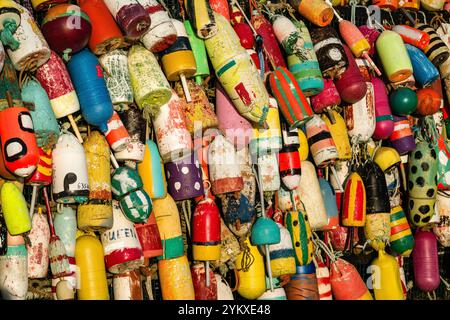 Boe Yarmouth Buoy Wall aragosta   Yarmouth Bar, nuova Scozia, CAN Foto Stock