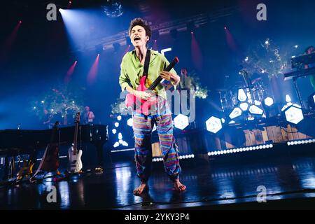 Milano, Jacob Collier si esibisce in concerto durante il Djesse World Tour ad Alcatraz. Nella foto: Jacob Collier Foto Stock