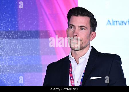 Mike Armstrong JUVENTUS FC durante il Social Football Summit 2024 allo Stadio Olimpico il 19 novembre 2024 a Roma. Foto Stock