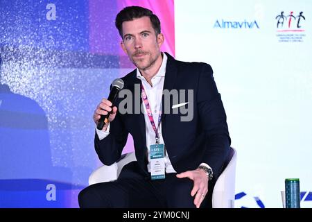 Mike Armstrong JUVENTUS FC durante il Social Football Summit 2024 allo Stadio Olimpico il 19 novembre 2024 a Roma. Foto Stock