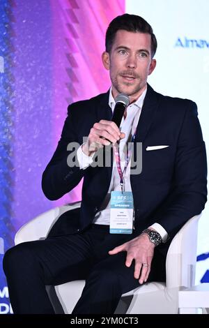 Mike Armstrong JUVENTUS FC durante il Social Football Summit 2024 allo Stadio Olimpico il 19 novembre 2024 a Roma. Foto Stock