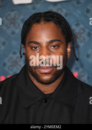 Hollywood, Stati Uniti. 19 novembre 2024. Malcolm Washington arriva alla prima di Netflix "The piano Lesson" tenutasi all'Egyptian Theatre il 19 novembre 2024 a Hollywood, CA. © al/AFF-USA.com Credit: AFF/Alamy Live News Foto Stock