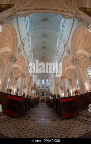 Ungheria - interno della chiesa di Szent László Foto Stock