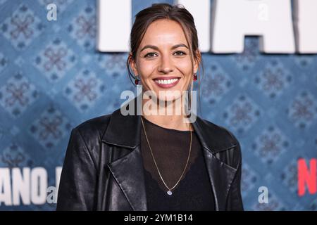 HOLLYWOOD, LOS ANGELES, CALIFORNIA, USA - 19 NOVEMBRE: Antonia Desplat arriva alla premiere di Los Angeles della "lezione di pianoforte" di Netflix, tenutasi all'Egyptian Theatre Hollywood il 19 novembre 2024 a Hollywood, Los Angeles, California, Stati Uniti. (Foto di Xavier Collin/Image Press Agency) Foto Stock