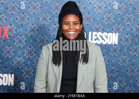 Hollywood, Stati Uniti. 19 novembre 2024. HOLLYWOOD, LOS ANGELES, CALIFORNIA, Stati Uniti - 19 NOVEMBRE: Katia Washington arriva alla premiere di Los Angeles di "The piano Lesson" di Netflix, tenutasi all'Egyptian Theatre Hollywood il 19 novembre 2024 a Hollywood, Los Angeles, California, Stati Uniti. (Foto di Xavier Collin/Image Press Agency) credito: Image Press Agency/Alamy Live News Foto Stock