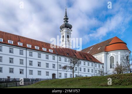 Kirche Marienmünster Dießen am Ammersee, Oberbayern, Bayern, Deutschland, Europa Kirche Marienmünster Dießen am Ammersee, Oberbayern, Bayern, Deutschl Foto Stock