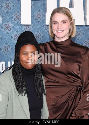 Los Angeles, California, 19 novembre 2024. Katia Washington, Colleen Washington alla premiere di Netflix The piano Lesson il 19 novembre 2024 all'Egyptian Theater di Los Angeles, California. Crediti: Faye Sadou/Media Punch/Alamy Live News Foto Stock