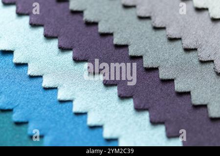 il colore del tessuto campiona lo sfondo della texture Foto Stock