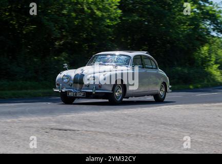 1968 Jaguar Mk2 3,4 340 berlina sportiva di lusso classica britannica Foto Stock