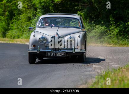 1968 Jaguar Mk2 3,4 340 berlina sportiva di lusso classica britannica Foto Stock