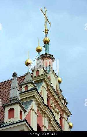 Chiesa gesuita, Chiesa della graziosa madre di Dio, Kościół Jezuitów, Varsavia, Polonia, Europa, sito patrimonio dell'umanità dell'UNESCO Foto Stock