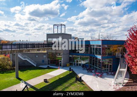 St. Catharines Museum sulla Welland Canals Parkway in Ontario, Canada Foto Stock