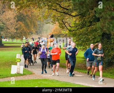 Il parco di Southampton si svolge ogni sabato mattina sul Southampton Common Foto Stock