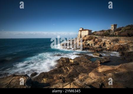 Castello Boccale (Livorno, Italia) Foto Stock