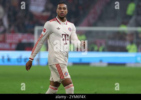 Amburgo, Germania. 9 novembre 2024. 1) Bundesliga - FC St. Pauli - FC Bayern München am 09.11.2024 im Millerntor-Stadion di Amburgo Michael Olise (Monaco 17) foto: Osnapix normative DFL vietano qualsiasi uso di fotografie come sequenze di immagini e/o quasi-video crediti: dpa/Alamy Live News Foto Stock