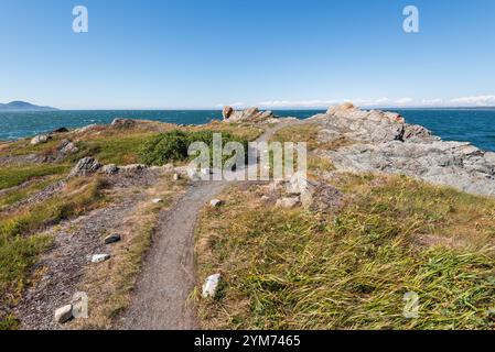 Cap-à-l’Orignal nel BIC National Park (Quebec, Canada) Foto Stock