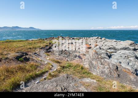 Cap-à-l’Orignal nel BIC National Park (Quebec, Canada) Foto Stock