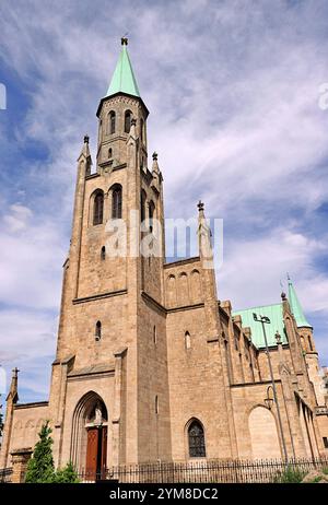 Chiesa di Santa Barbara a Chorzw Slesia Polonia. Foto Stock