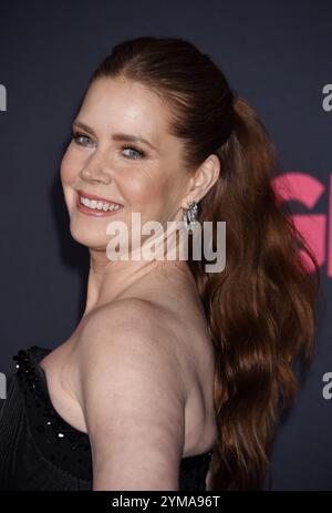 Hollywood, Stati Uniti. 20 novembre 2024. Amy Adams arriva alla prima di Los Angeles "Nightbitch" tenutasi al Linwood Dunn Theatre di Hollywood, CALIFORNIA, il 20 novembre 2024. © Janet Gough/AFF-USA. Credito COM: AFF/Alamy Live News Foto Stock