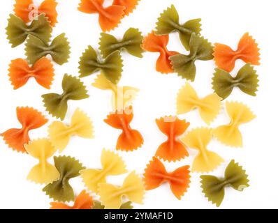 Sfondo della farfalle tre colori. Primo piano. Foto Stock