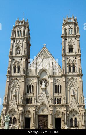 Song Vinh Parish, comunemente conosciuta come Song Vinh Church. Il suo grande ed imponente europeo - a Vung Tau Vietnam 2024 Foto Stock